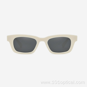 Rectangular Small Size Acetate Women's Sunglasses